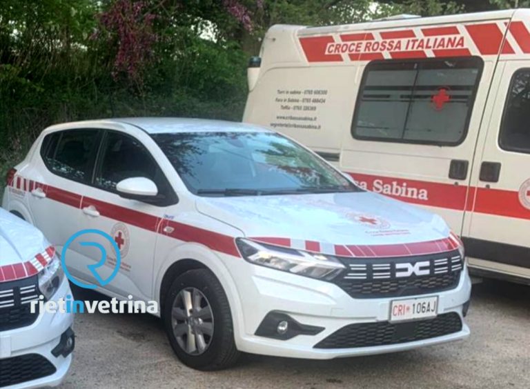 Danneggiata un’auto della Croce Rossa Bassa Sabina