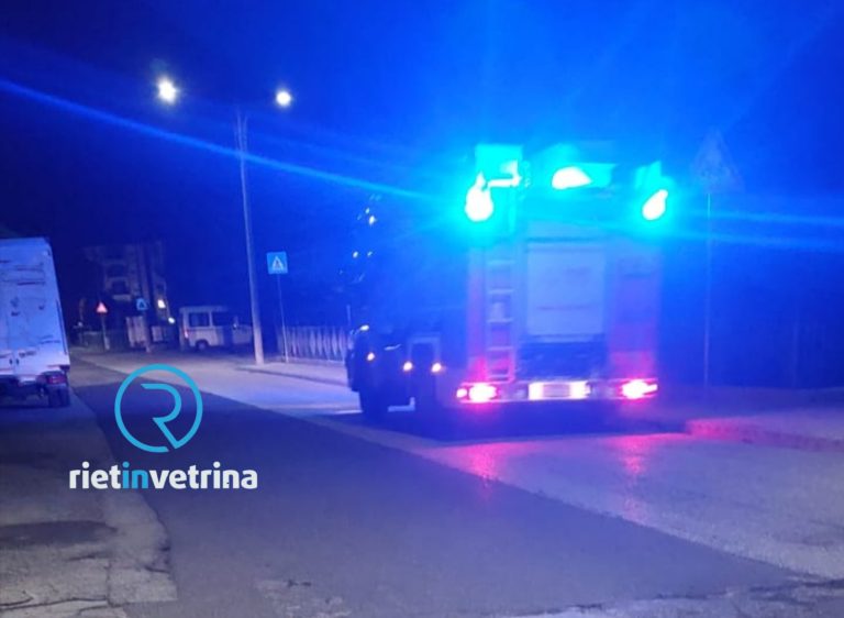 Scoppiata cabina elettrica a Quattro Strade. Sul posto i Vigili del Fuoco