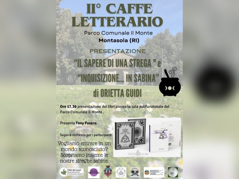 A Montasola si parla delle streghe sabine con i libri di Orietta Guidi