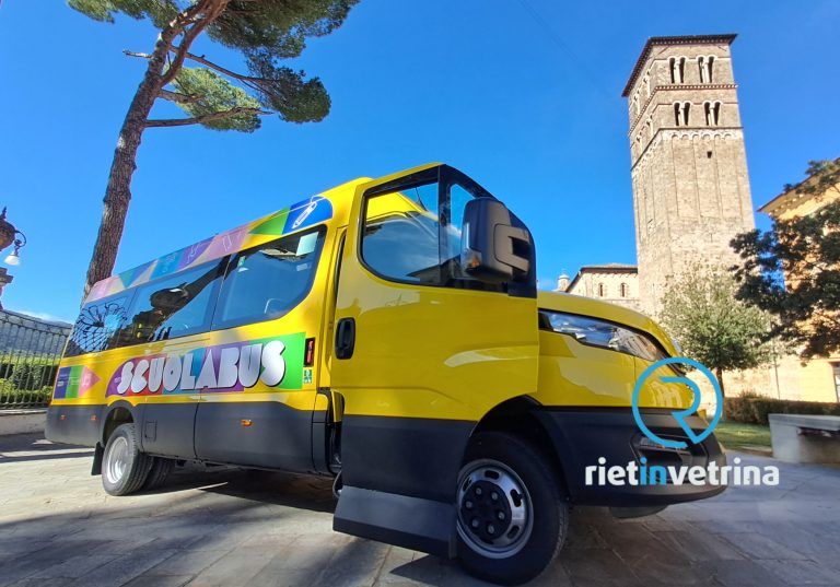 Presentati i nuovi 15 pulmini Scuolabus ASM – Comune di Rieti – LE FOTO