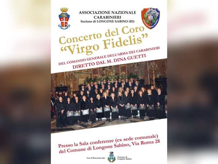 A Longone Sabino concerto del Coro “Virgo Fidelis”