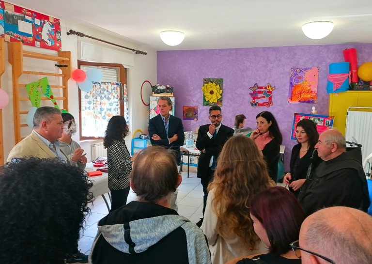 L’assessore regionale Maselli visita il Centro Rigliani di Greccio