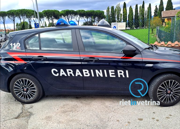 71enne si mette alla guida ubriaco: fermato a Borgo Velino dall’Arma Carabinieri
