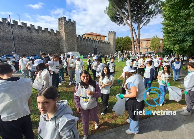 Oltre 300 ragazzi hanno partecipato all’evento McDonald’s Rieti “Tutti a raccolta” – LE FOTO