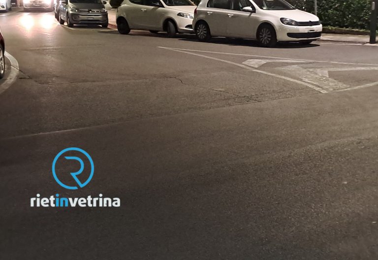 SEI TU IL REPORTER – Elio: “La segnaletica orizzontale non si vede più in via delle Ortensie e via dei Pini. E’ pericoloso!”