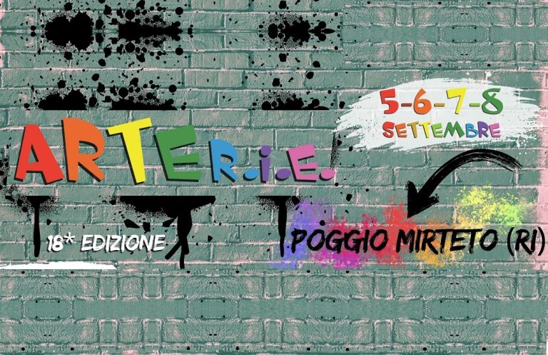 Dal 5 all’8 settembre torna ARTEr.i.e. ipotesi espressive, 18° edizione