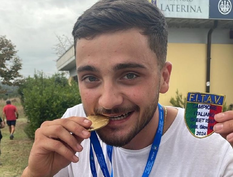 Cristian Giudici di Borgovelino vince l’oro ai Campionati Italiani di Skeet ISSF