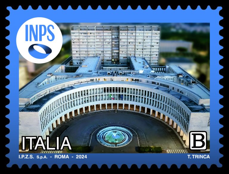Emesso francobollo dedicato all’INPS