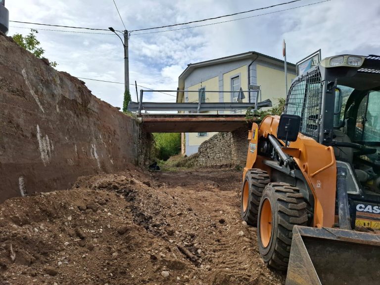 Conclusi i lavori di manutenzione sul fosso di Fonte Colombo incrocio con via Pistignano
