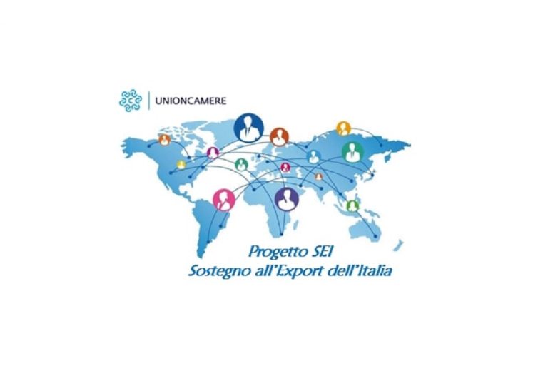 Riparte il progetto SEI Sostegno Export Italia, programma di supporto gratuito di Unioncamere