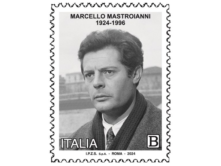 Emesso francobollo dedicato a Marcello Mastroianni
