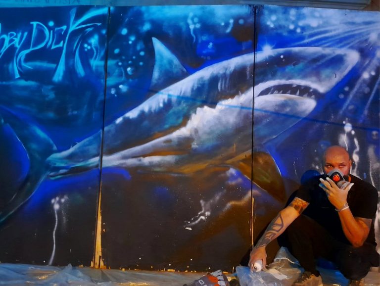 Moby Dick special guest ad ARTErie con un’opera che diverrà un progetto per le scuole