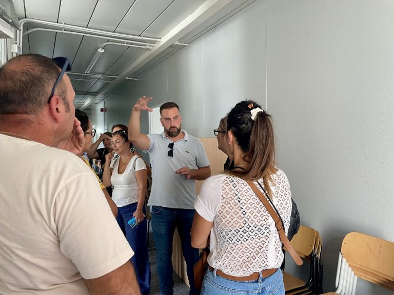 Passo Corese, sopralluogo ai moduli scolastici con rappresentati dei genitori e scuola