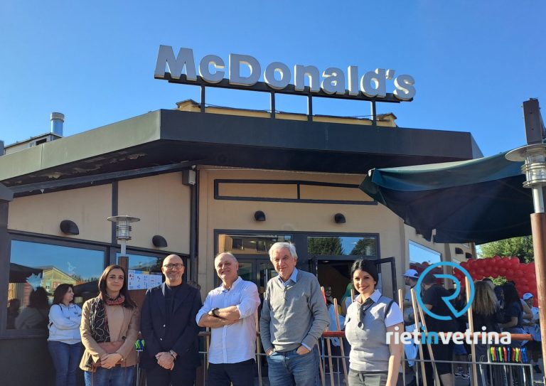 Torna per il terzo anno “Tutti a raccolta”, l’iniziativa di McDonald’s Rieti per pulire le vie della Città