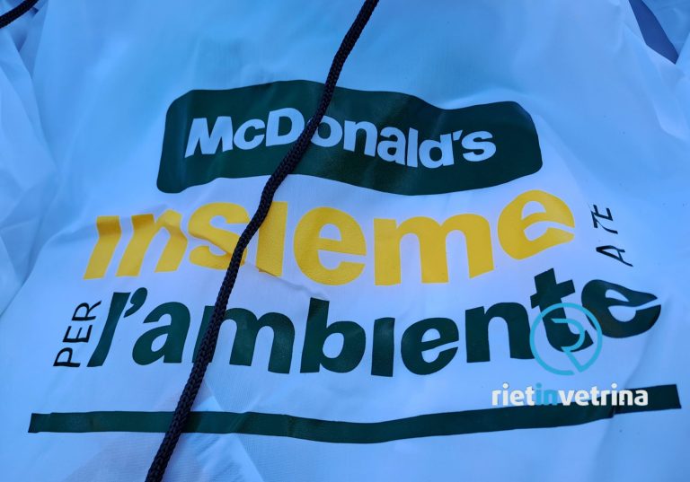 Giovedi 26 settembre in via Verani “Tutti a raccolta”, iniziativa promossa da McDonald’s Rieti