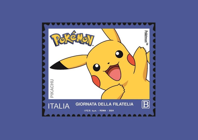 Giornata della Filatelia, emesso francobollo dedicato a Pikachu