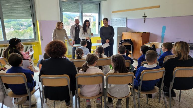 I giovani studenti di Colli sul Velino e l’amore per la natura