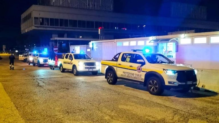 Il Lazio in soccorso dell’Emilia Romagna. Partita colonna mobile della Protezione Civile