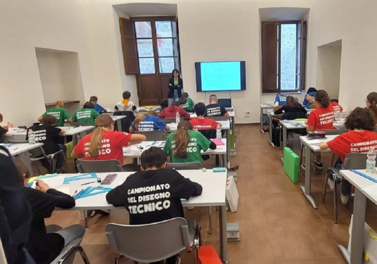 A Rieti la seconda edizione della Finale Nazionale del Campionato Nazionale di Disegno Tecnico