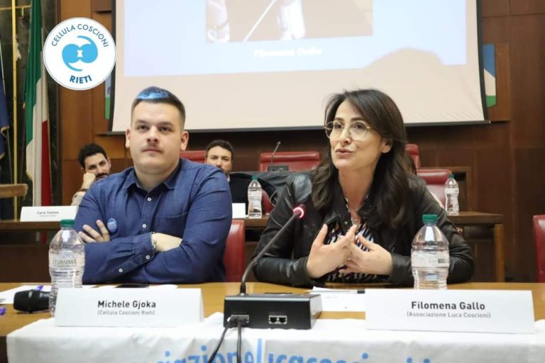 Associazione Coscioni, il reatino Michele Gjoka eletto nel Consiglio Generale