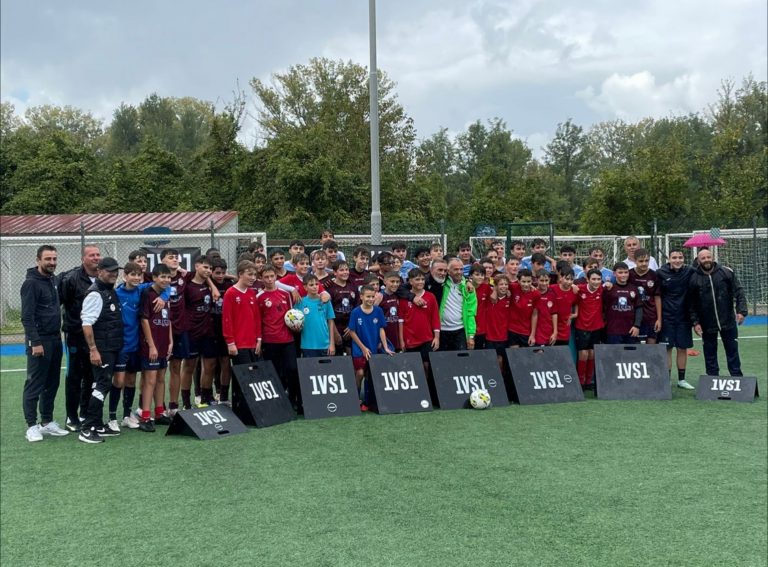 Al Gudini oltre 70 ragazzi per l’evento 1vs1 Academy e Rieti City Soccer Club