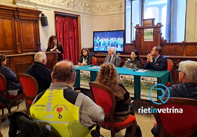 Presentata la 10° edizione de “La Camminata per la Vita” dell’ALCLI – LE FOTO