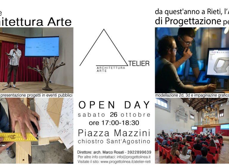Nasce a Rieti l'”Atelier Architettura Arte” per ragazzi
