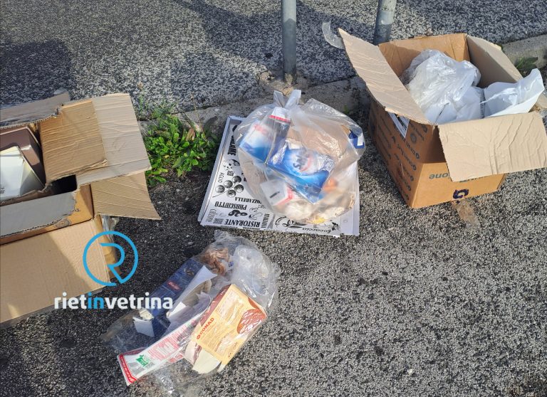 SEI TU IL REPORTER – “Ancora rifiuti abbandonati a largo Wanda Pitoni”