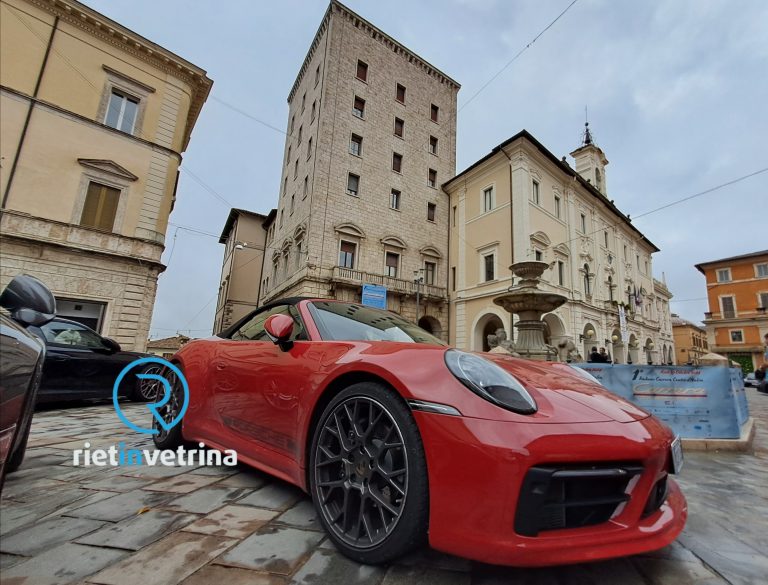 ►VIDEO – A Rieti il 1° raduno Porsche Carrera