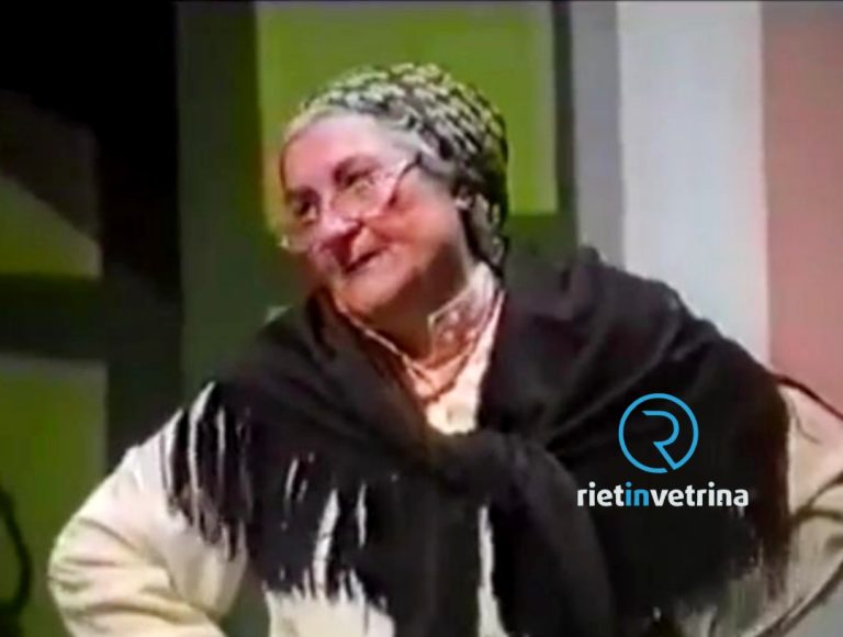 Si è spenta Elia Cavalli, memoria storica del vernacolo reatino. Collaborava con il G.A.D. Mariani
