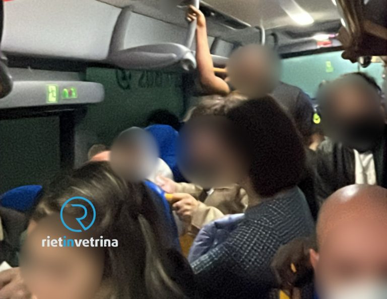 SEI TU IL REPORTER – Greta: “Anche questa settimana corse Cotral  soppresse e persone ammassate in piedi”