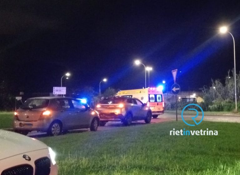 Incidente auto – motorino in via Togliatti fronte Caserma Finanza