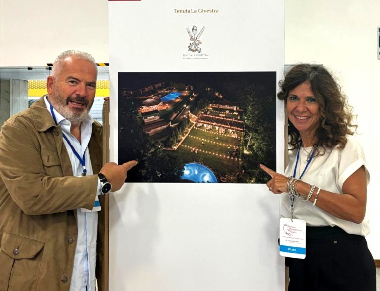 La “Tenuta La Ginestra” incanta alla decima edizione della Borsa del Matrimonio in ItaliaRoma