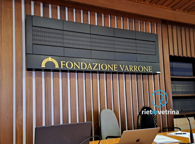 Dalla Fondazione Varrone 1,8 milioni di erogazioni nel 2025: “Enti pubblici e privati no profit sanno di poter contare su di noi”