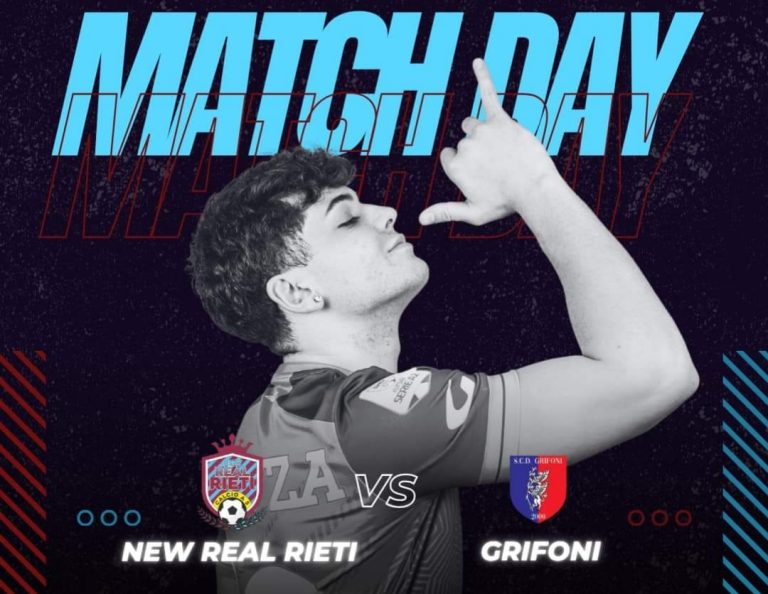 New Real Rieti, il 2 novembre al PalaMalfatti arrivano i Grifoni