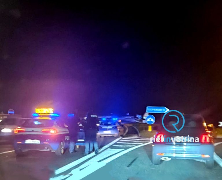 Gravissimo incidente sulla Rieti – Terni. Galleria chiusa al traffico