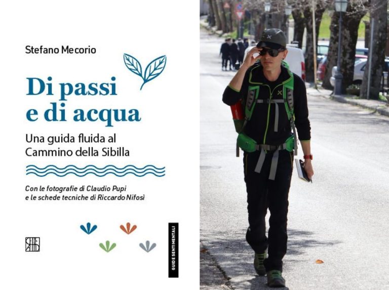 Pubblicato il libro “Di passi e di acqua. Una guida fluida al Cammino della Sibilla Rieti – Tivoli”