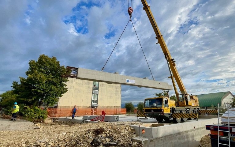 Proseguono i lavori per la costruzione del nuovo edificio scolastico al Polo Didattico di Passo Corese
