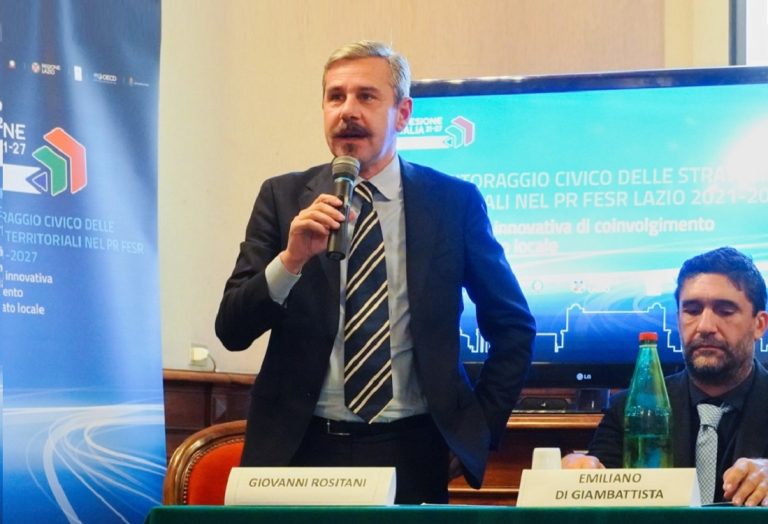 Strategie Territoriali, tenuta a Rieti la prima assemblea civica di monitoraggio con il partenariato locale