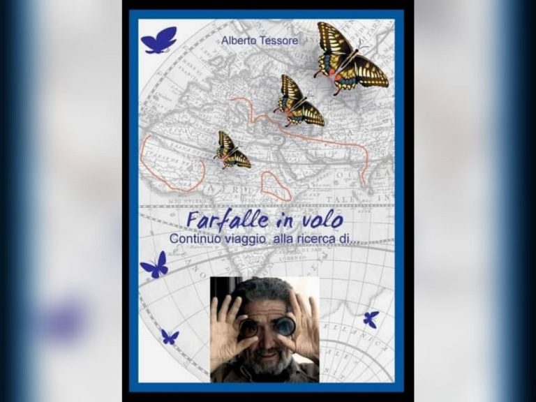 Il 17 ottobre  a Rieti presentazione del libro “Farfalle in volo” del prof. Alberto Tessore