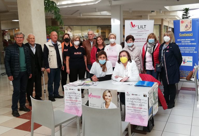 Torna la campagna LILT Rieti “Nastro Rosa”. Molteplici le attività in calendario per la prevenzione