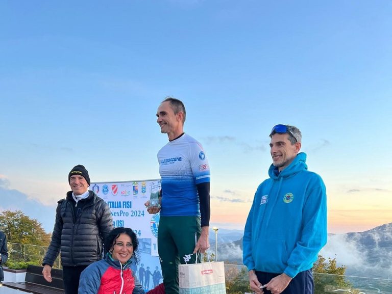 Skiroll, il reatino Riccardo Monaco 3° a Capracotta (IS) nella gara 10KM del Campionato Italiano Master