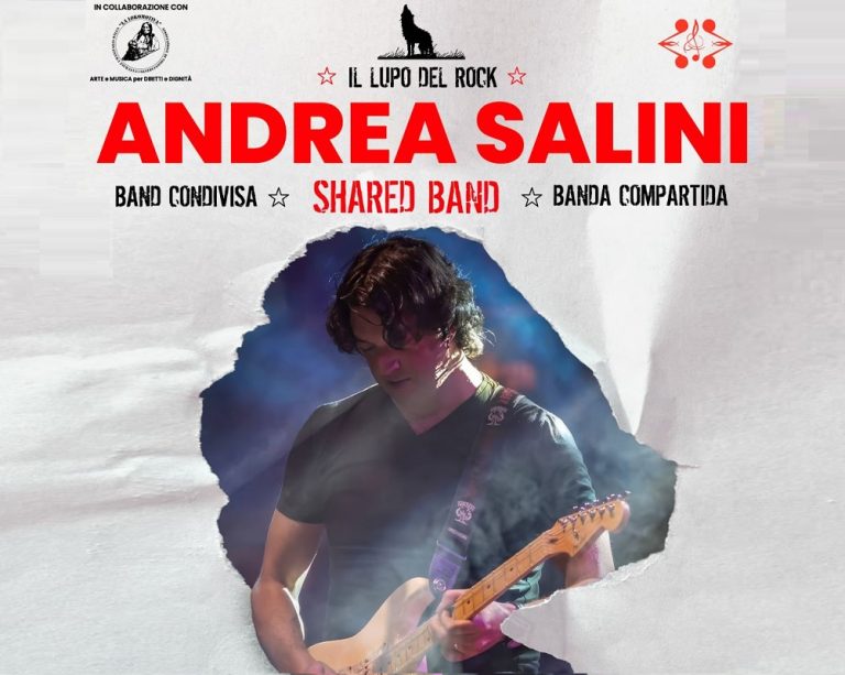 La Andrea Salini Band Condivisa a Roma per lanciare la nuova iniziativa “Musica Libera, libera musica”
