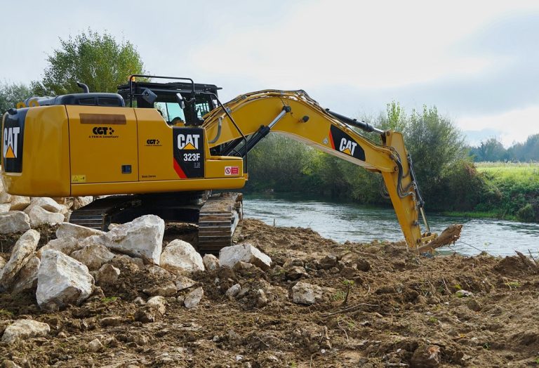 Ripristino urgente delle arginature del Fiume Velino, interventi di manutenzione straordinaria – LE FOTO