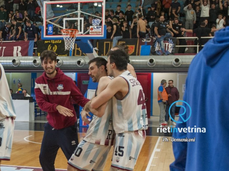 Orari ufficiali gare play-off Real Sebastiani Rieti – Urania Milano