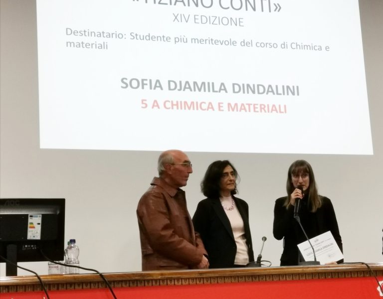 Alla studentessa  Sofia Djamila Dindalini la XIV Borsa di Studio “Tiziano Conti”
