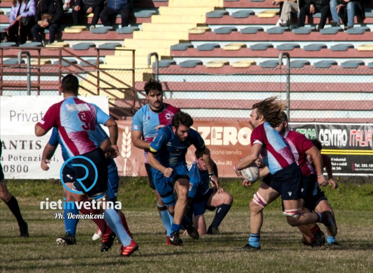 Gli Arieti Rugby Rieti perdono 33-0