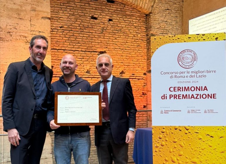 Premio Roma Birre Preziose, riconoscimento per una impresa di Rieti