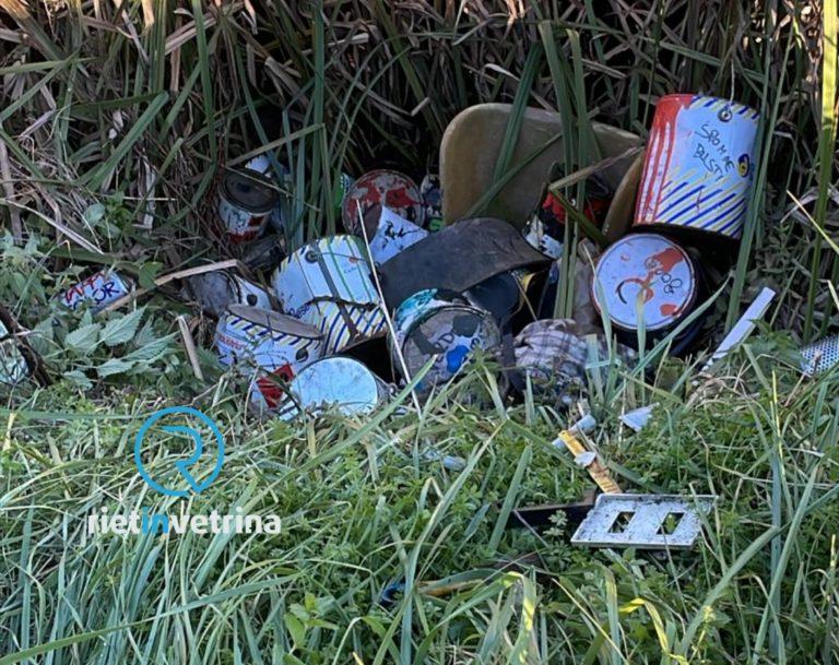 SEI TU IL REPORTER – “Rifiuti di metallo e plastica  abbandonati in via Torretta”