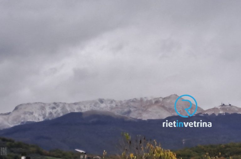 Nuova spolverata di neve sul Terminillo